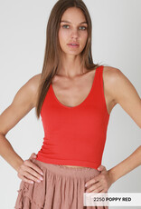 Nikibiki Reversible Ribbed Crop Top