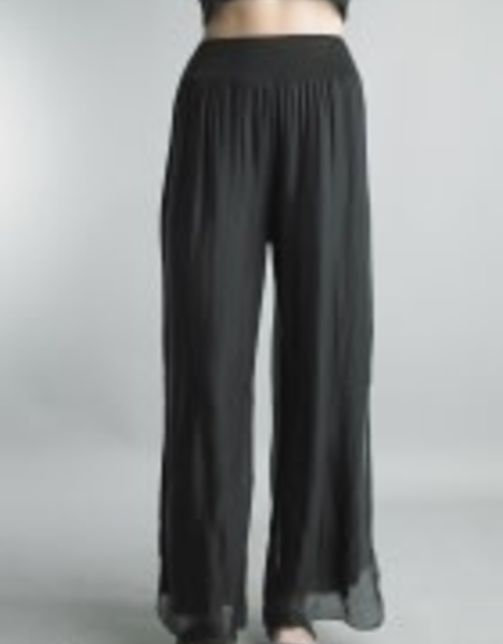 Tempo Paris Side Slit Silk Pant