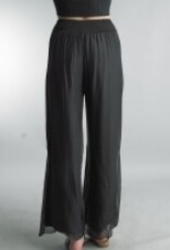 Tempo Paris Side Slit Silk Pant