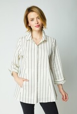 Habitat Striped Placket Top Habitat Striped Placket Top