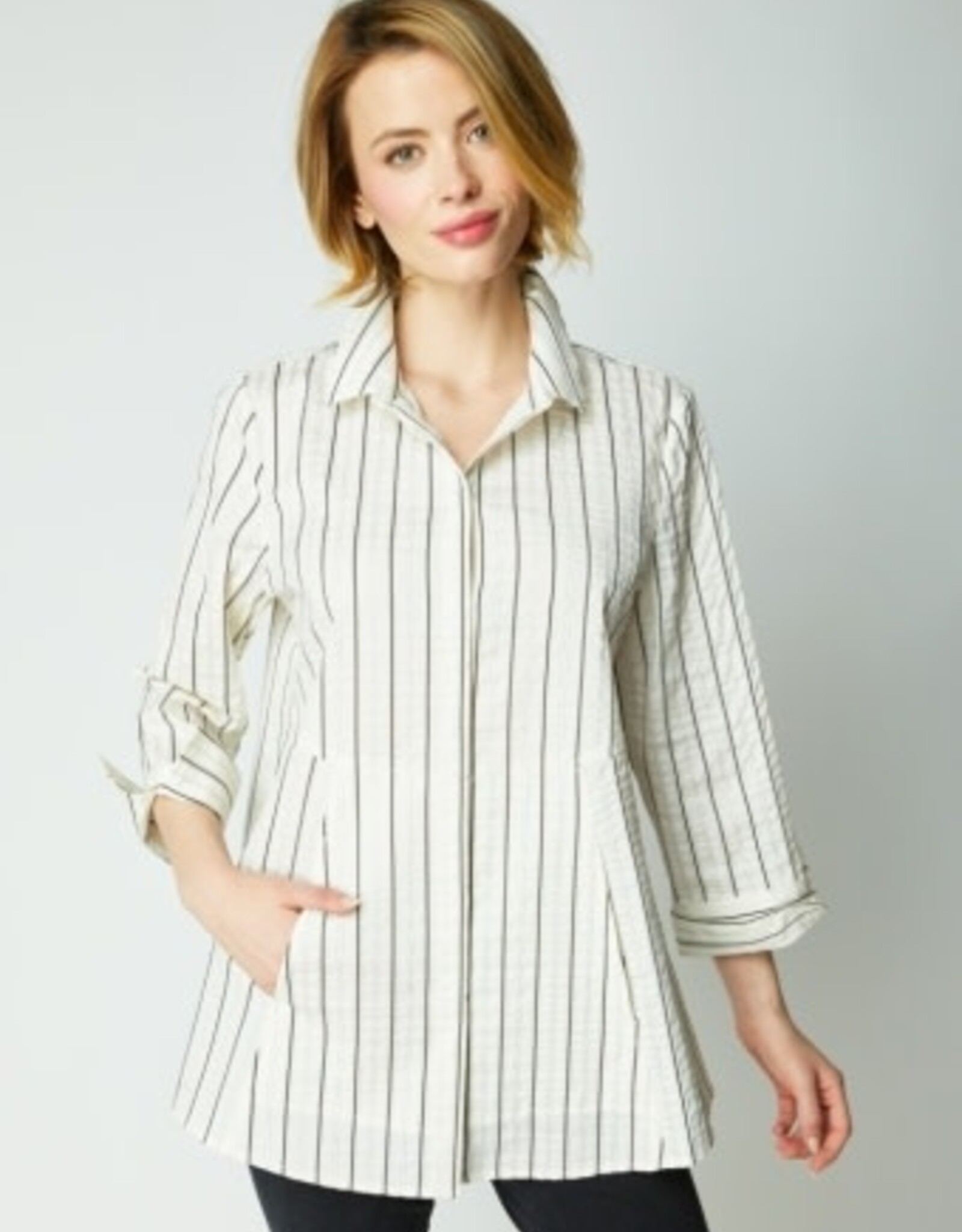 Habitat Striped Placket Top