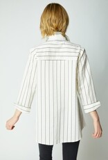 Habitat Striped Placket Top Habitat Striped Placket Top