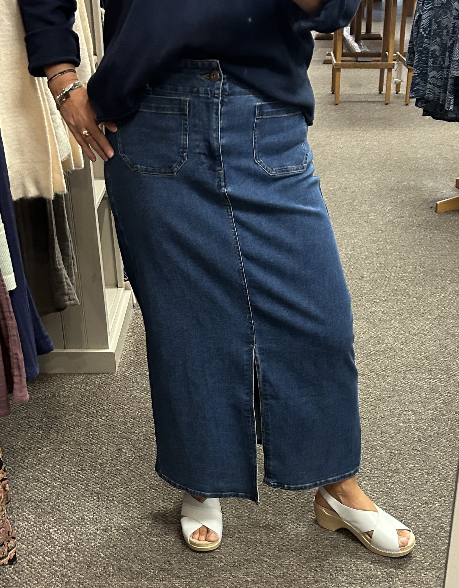 Habitat Denim Maxi Skirt