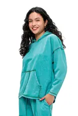 Yak & Yeti YY 25648 Vintage Washed Boho Hoodie Yak & Yeti YY 25648 Vintage Washed Boho Hoodie