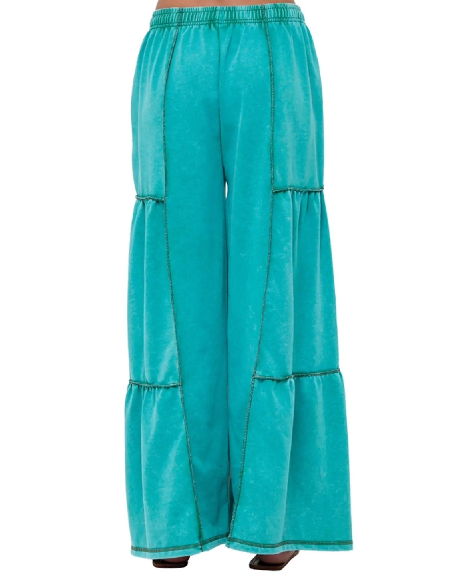 Yak & Yeti Patchwork Palazzo Pants