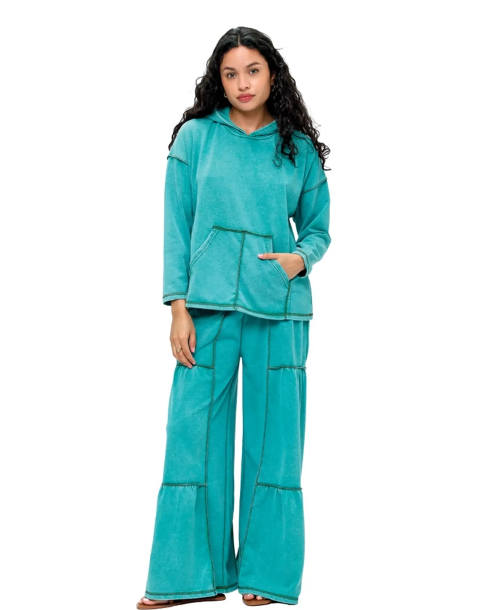 Yak & Yeti Patchwork Palazzo Pants