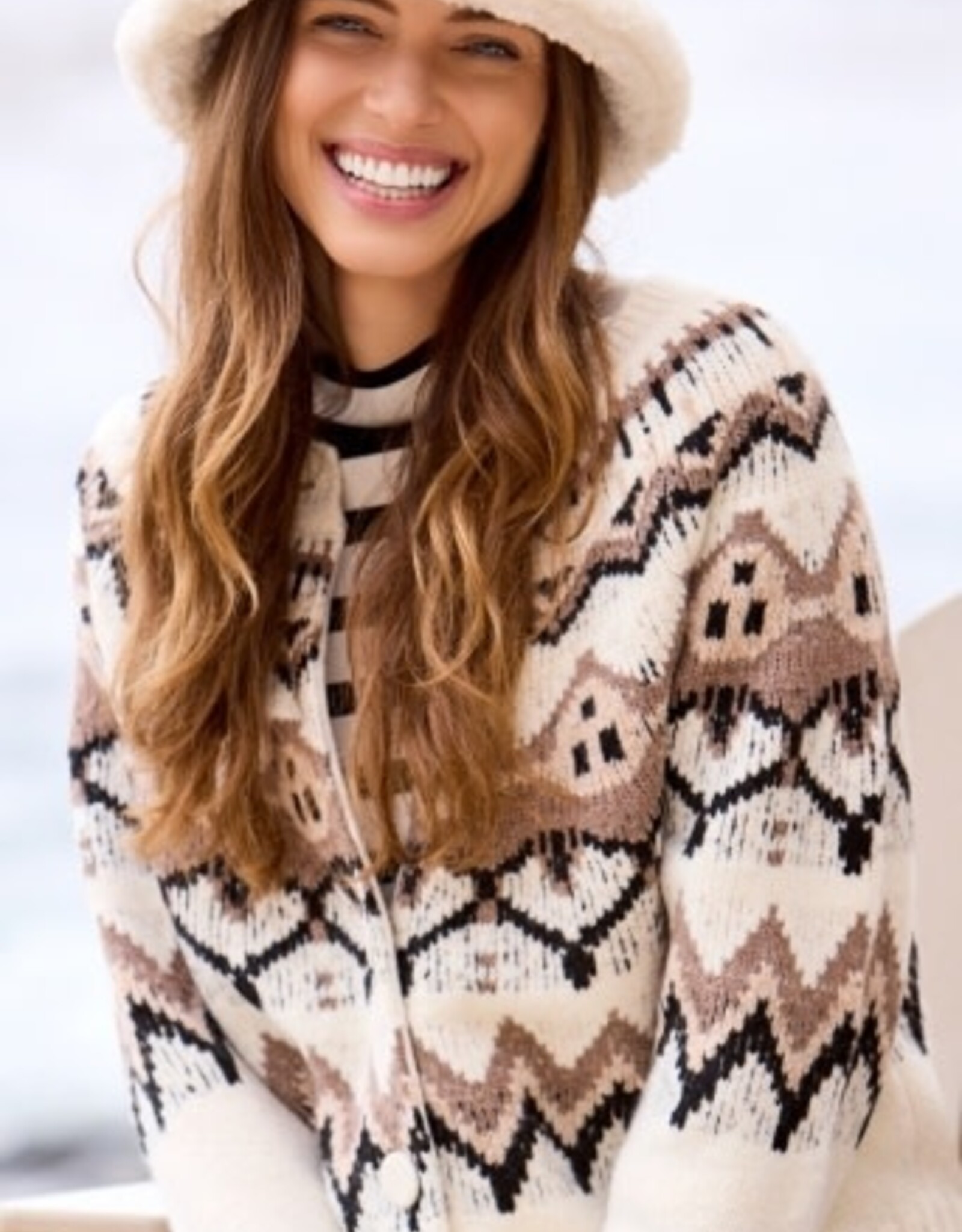 TRIBAL Tribal Icelandic Cardigan