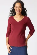 Classic Cotton V-Neck Tee