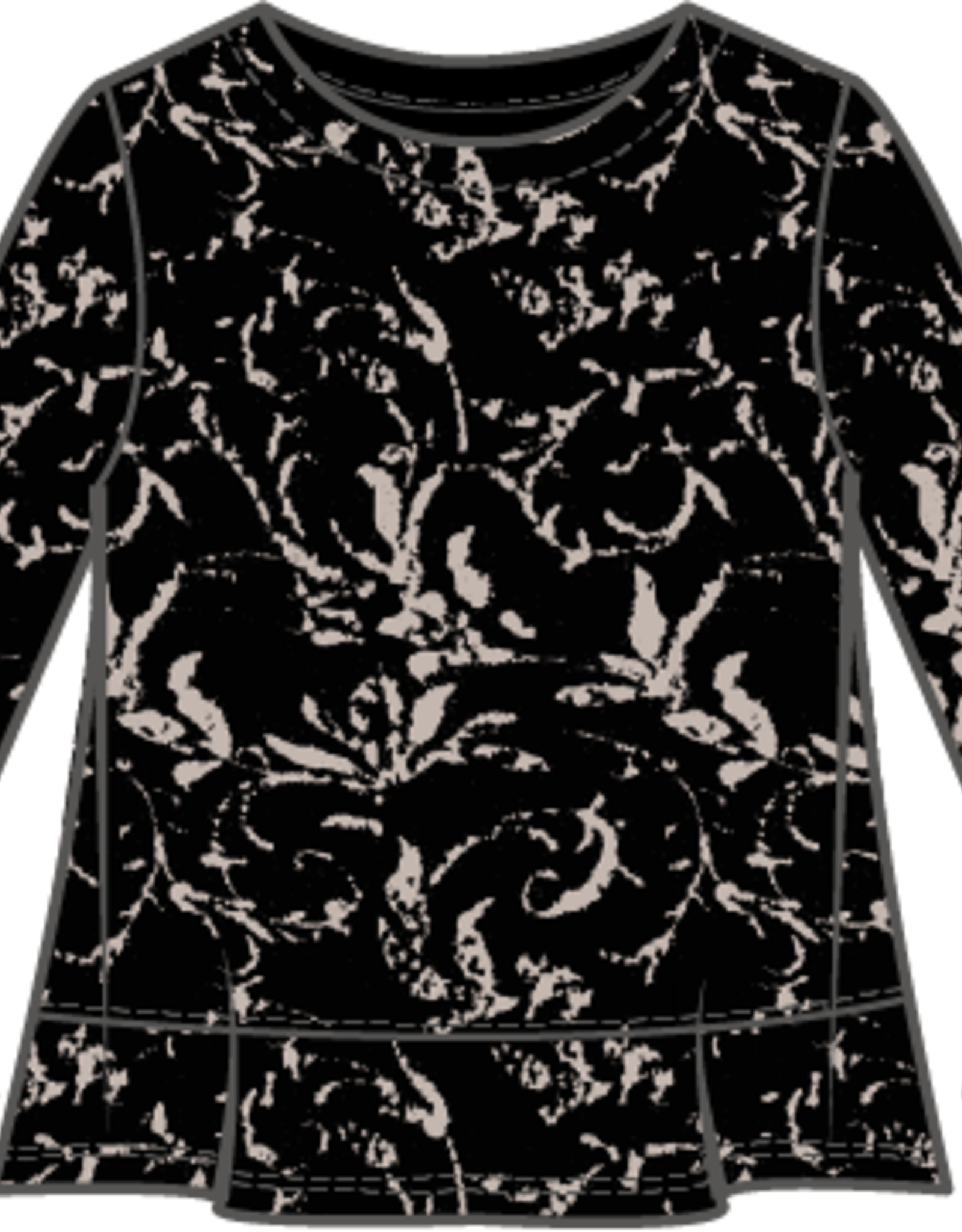 Habitat Jacquard Peplum Pullover