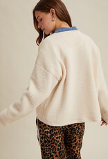 Wishlist Sherpa Button Jacket