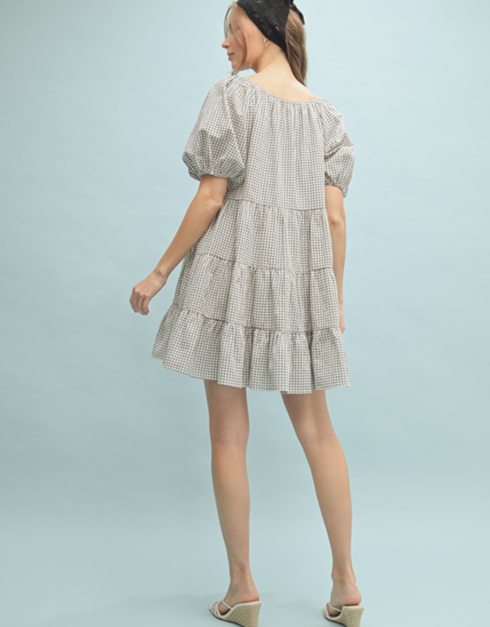 Wishlist  Gingham Mini Dress