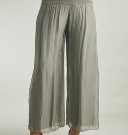 Tempo Paris Side Slit Silk Pant