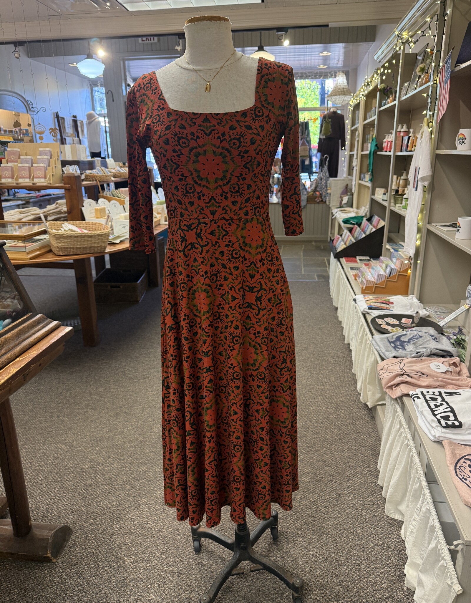 Salaam Printed Bridgitte Dress