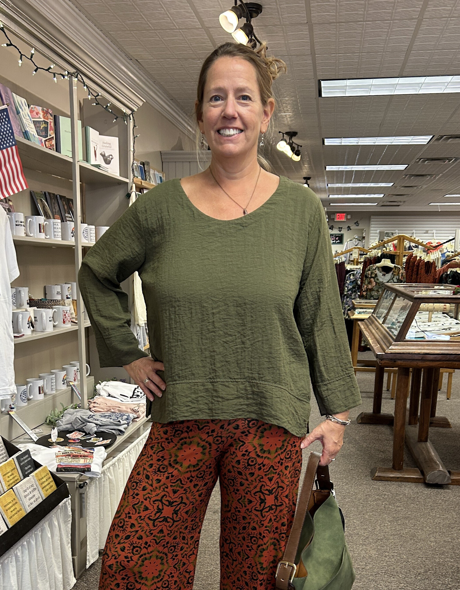 Cut Loose Fall Parachute Kelp Top