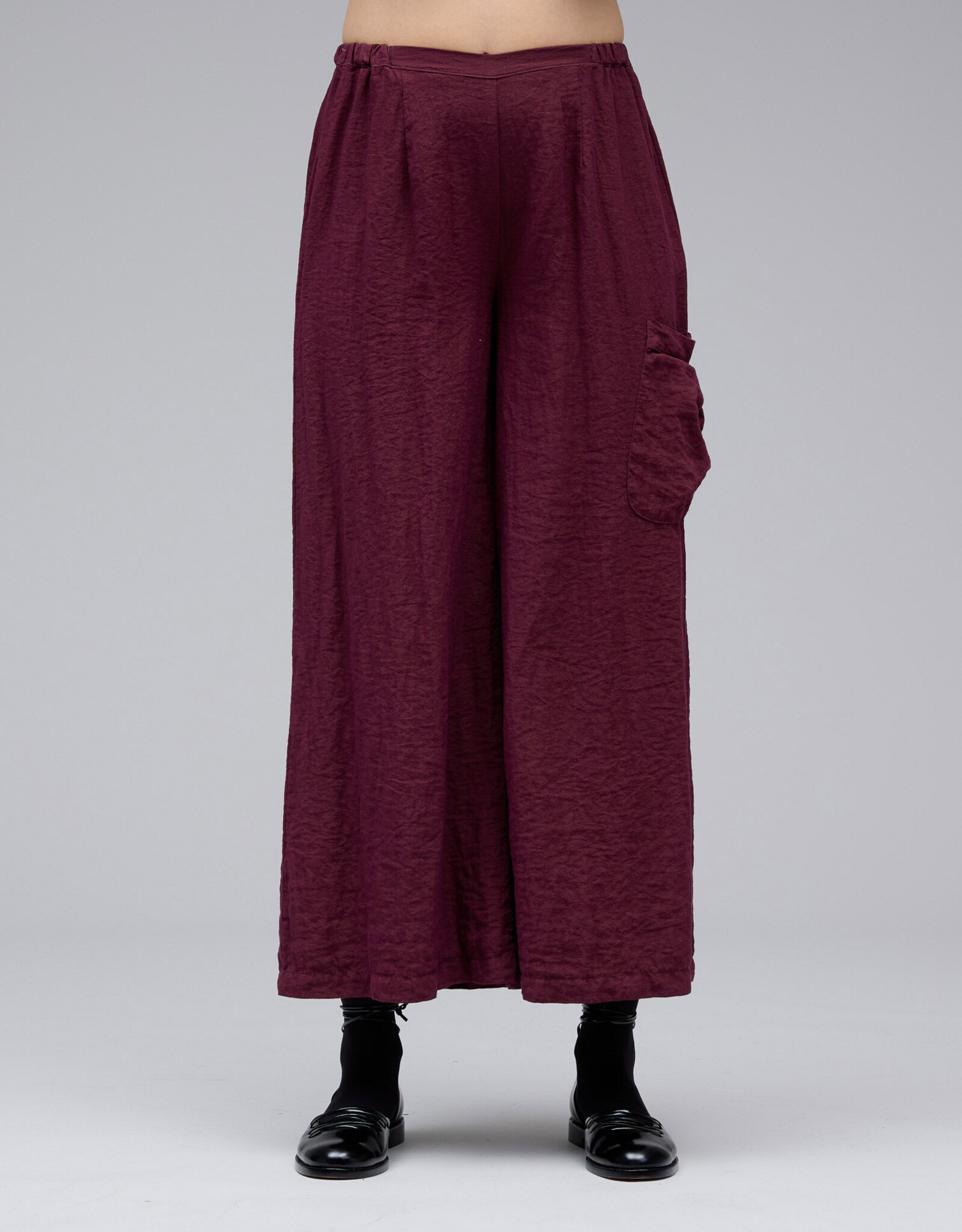 Cut Loose Tencel Wide Leg Pocket Pant