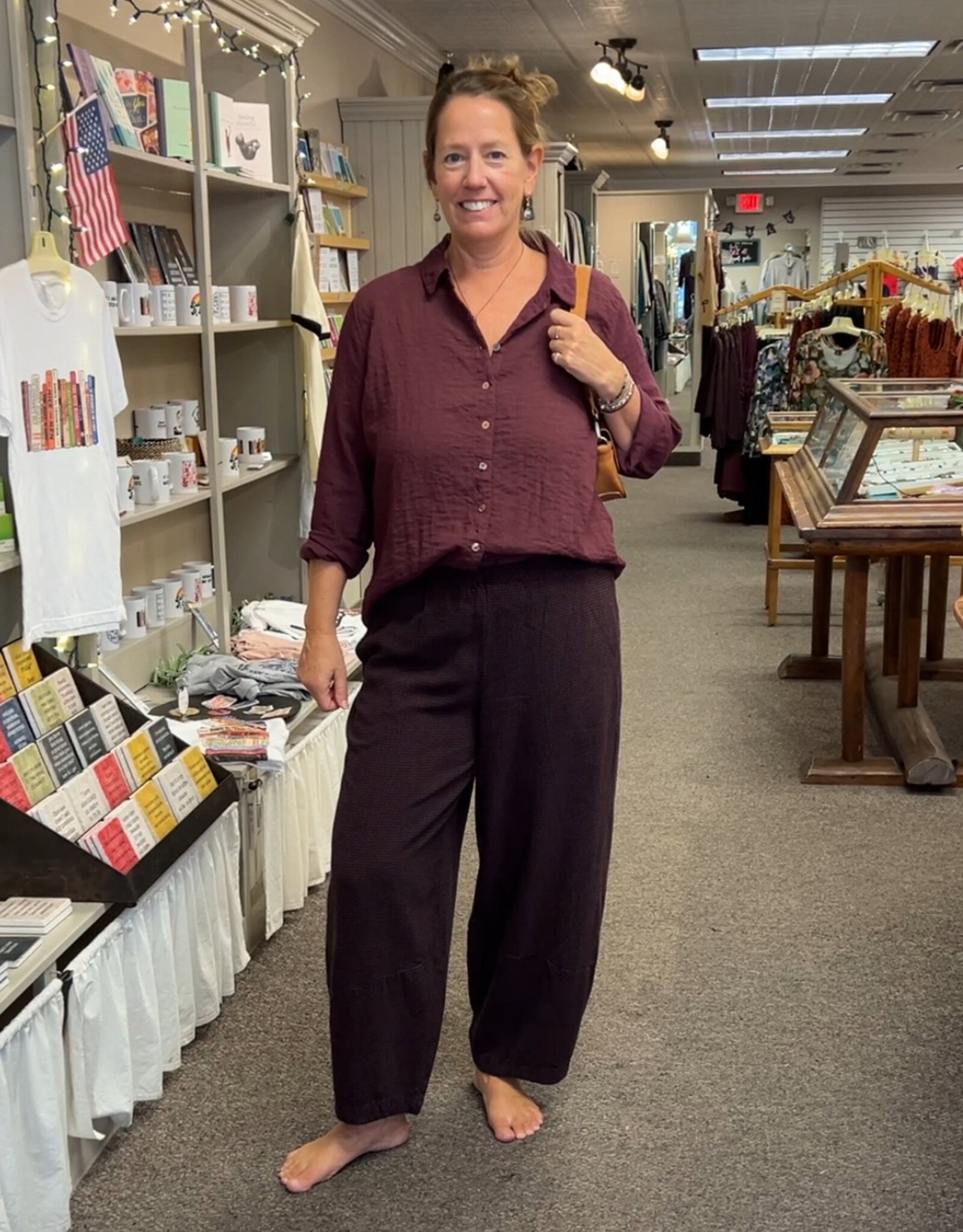 Cut Loose Tencel Lantern Pant