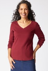 Classic Cotton V-Neck Tee