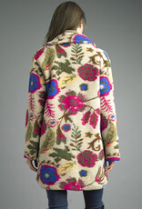 Tempo Paris Floral Boucle Coat