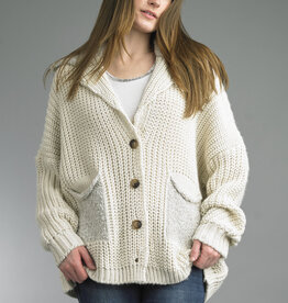 Tempo Paris Textured Hygge Cardigan