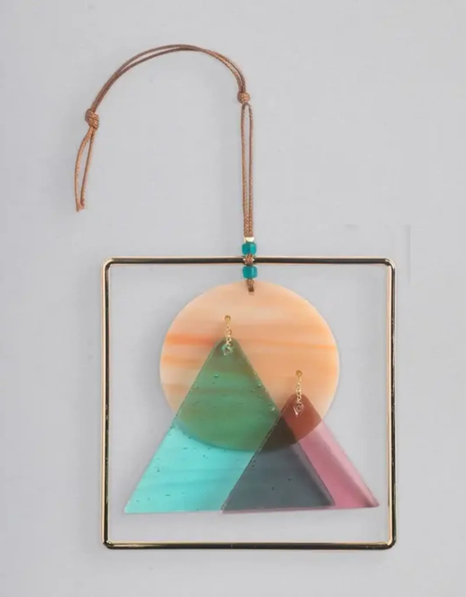 Scout  Stained Glass Light Catcher