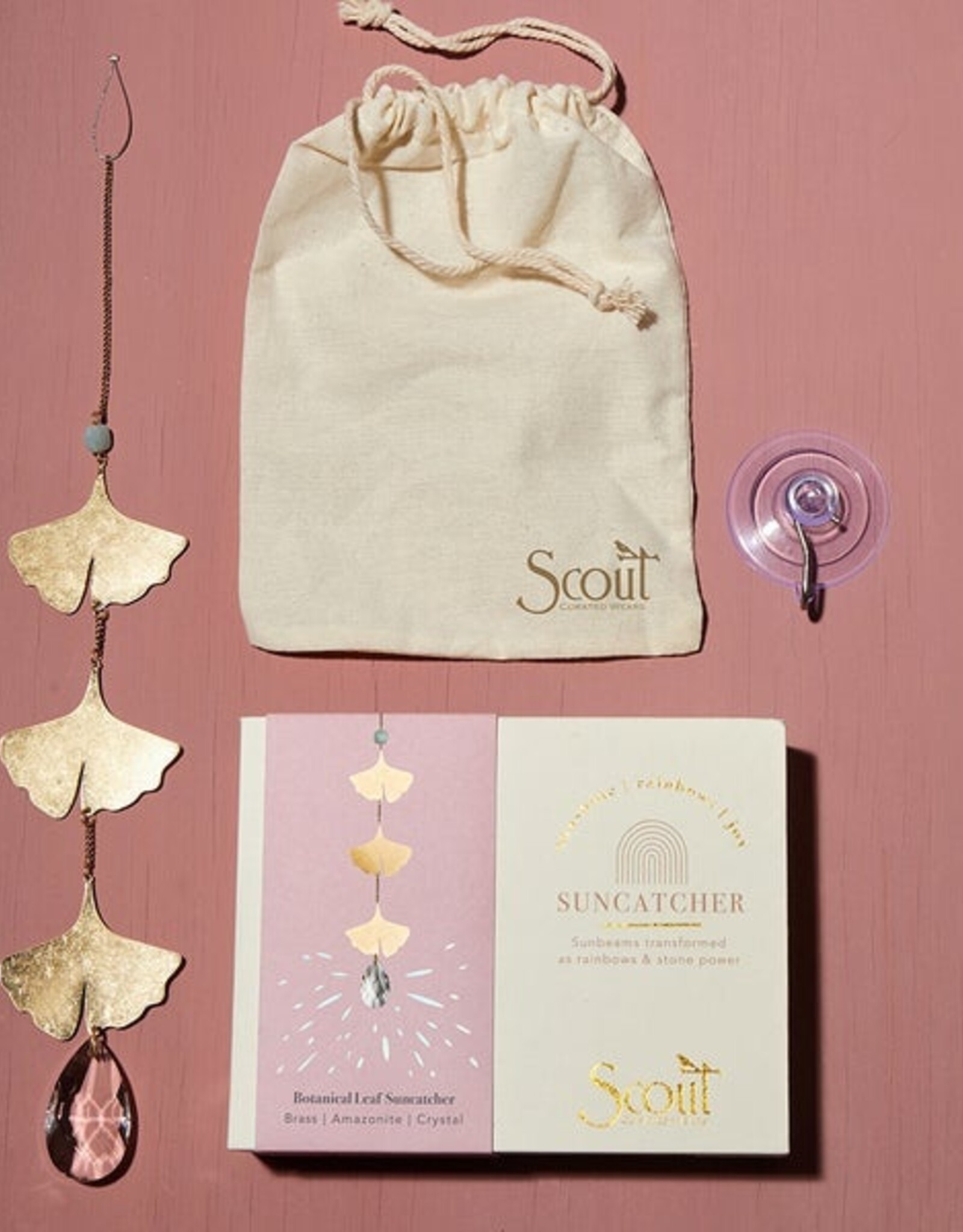 Scout Hanging Gemstone and Crystal Suncatchers