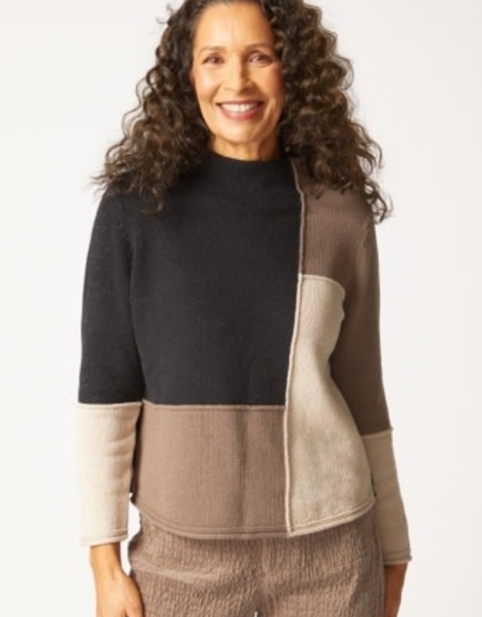 Habitat Yin Yang Funnel Neck Pullover