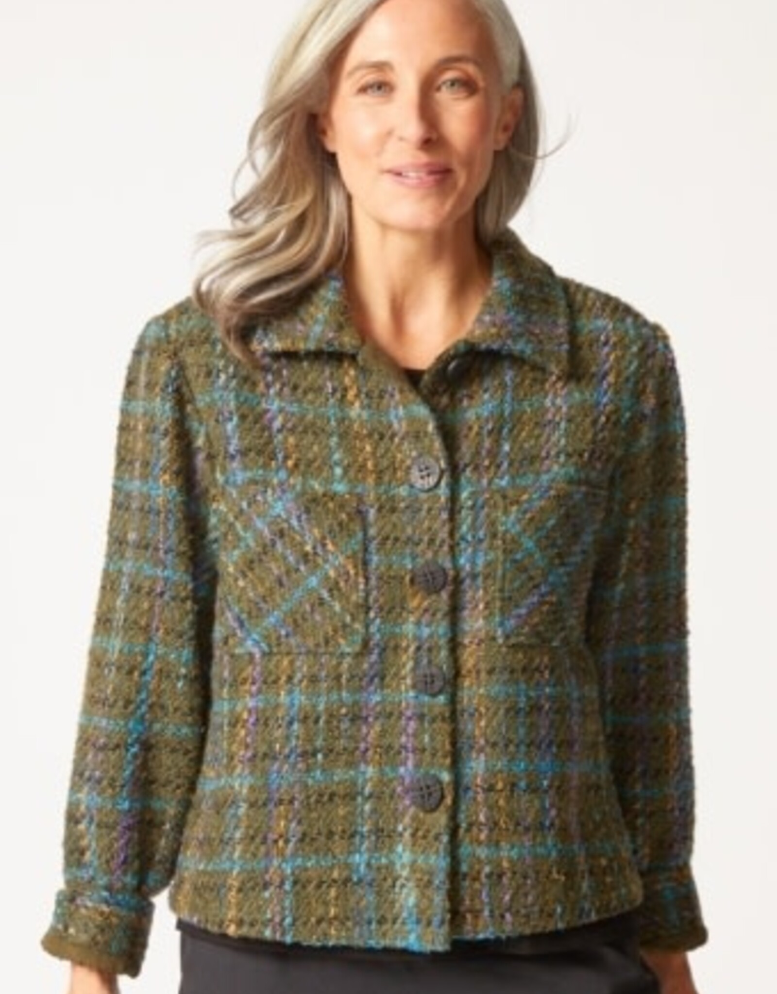 Habitat Confetti Plaid Shacket