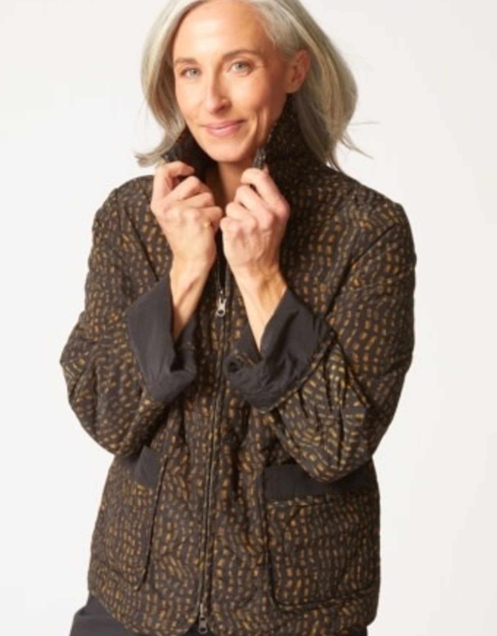 Reversible Printed Quilt Coat