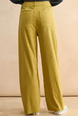 Miou Muse Lemongrass Corduroy Wide Leg Pant Miou Muse Lemongrass Corduroy Wide Leg Pant