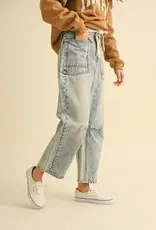 Miou Muse Denim Barrel Pant Miou Muse Denim Barrel Pant
