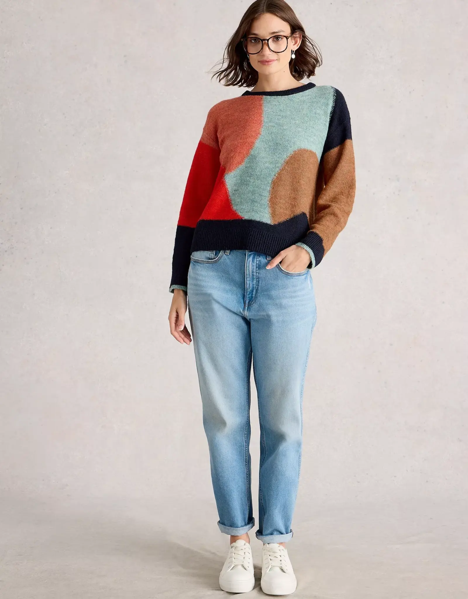 Freya Abstract Sweater