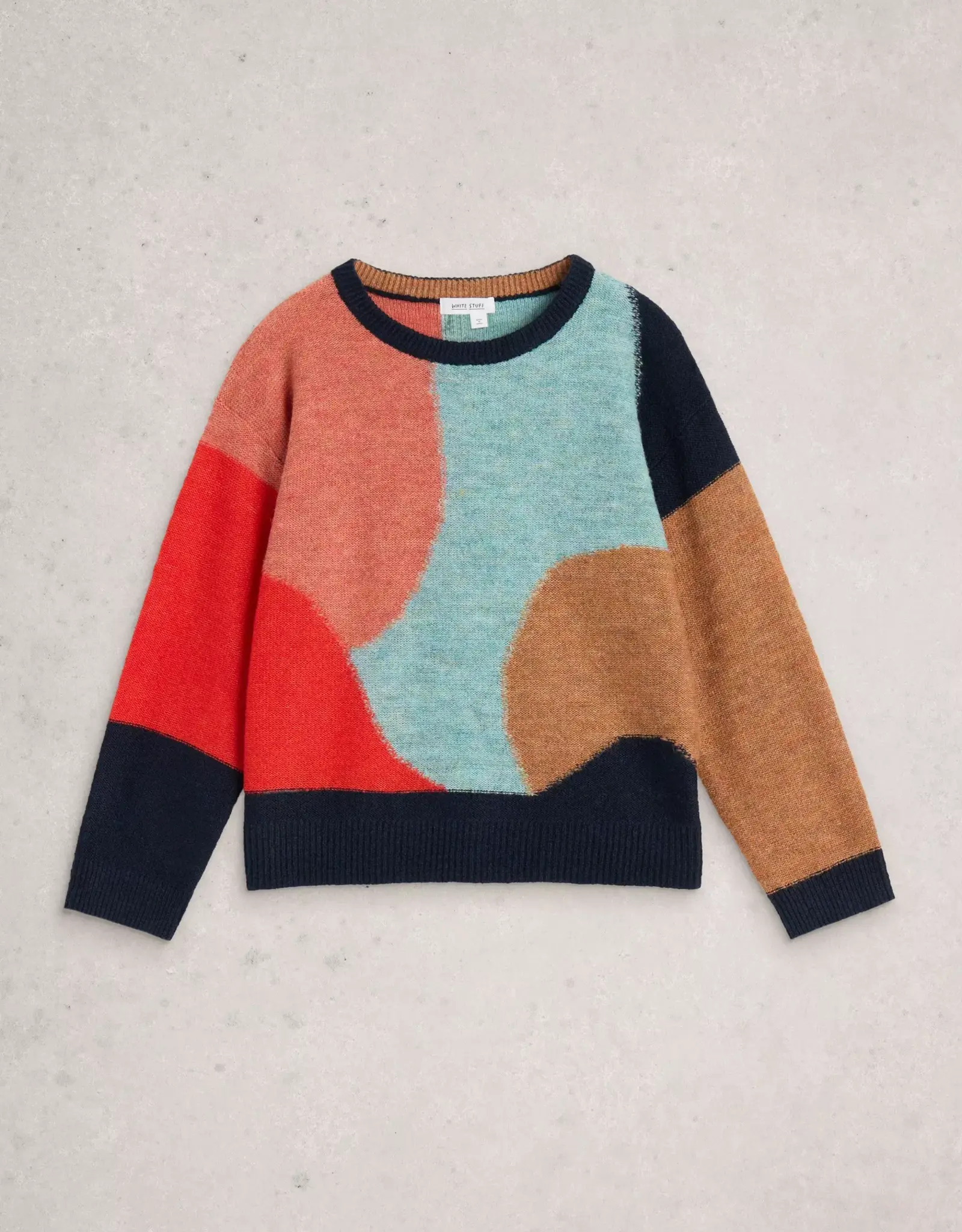 White Stuff Freya Abstract Sweater