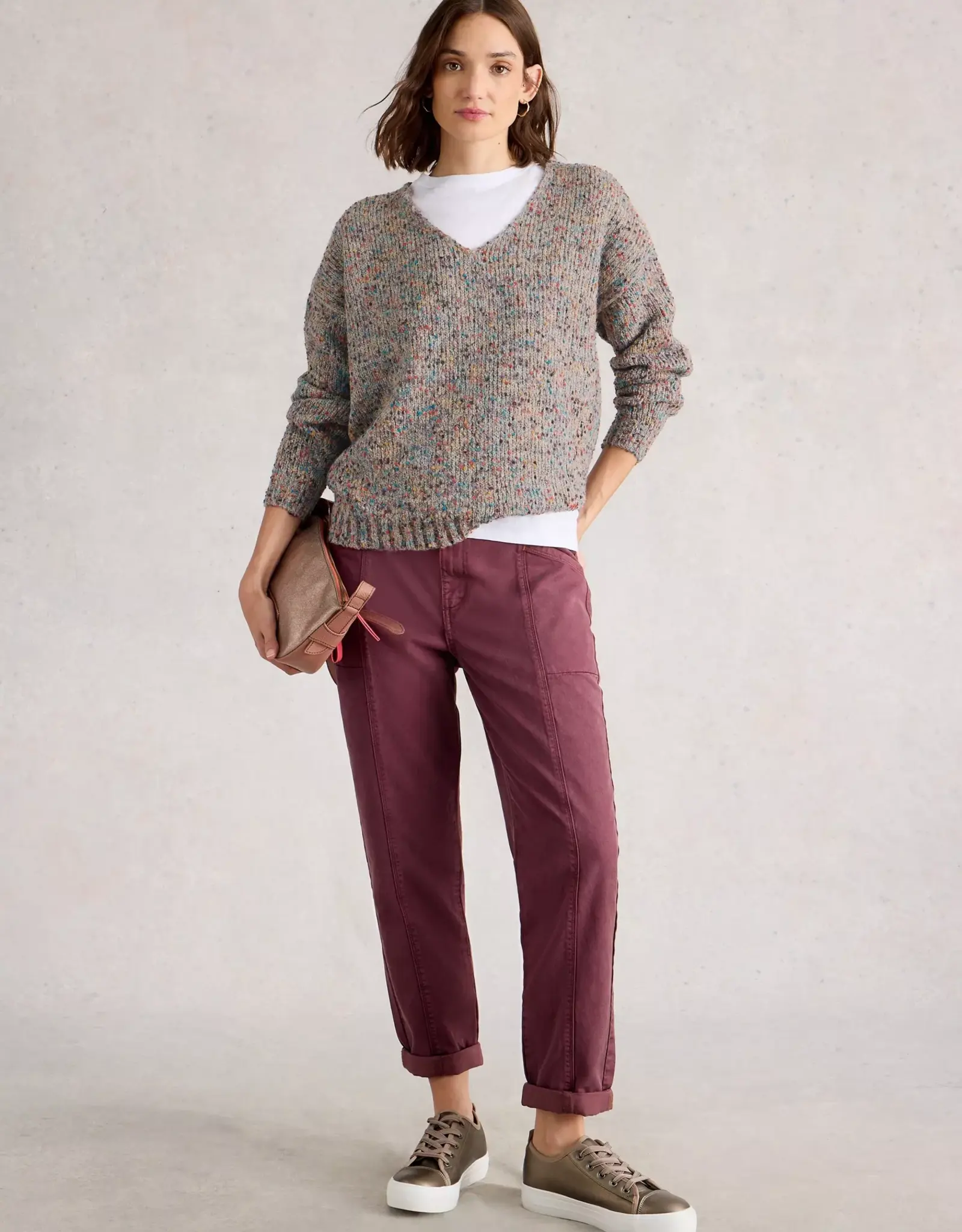 Confetti  Vneck Sweater