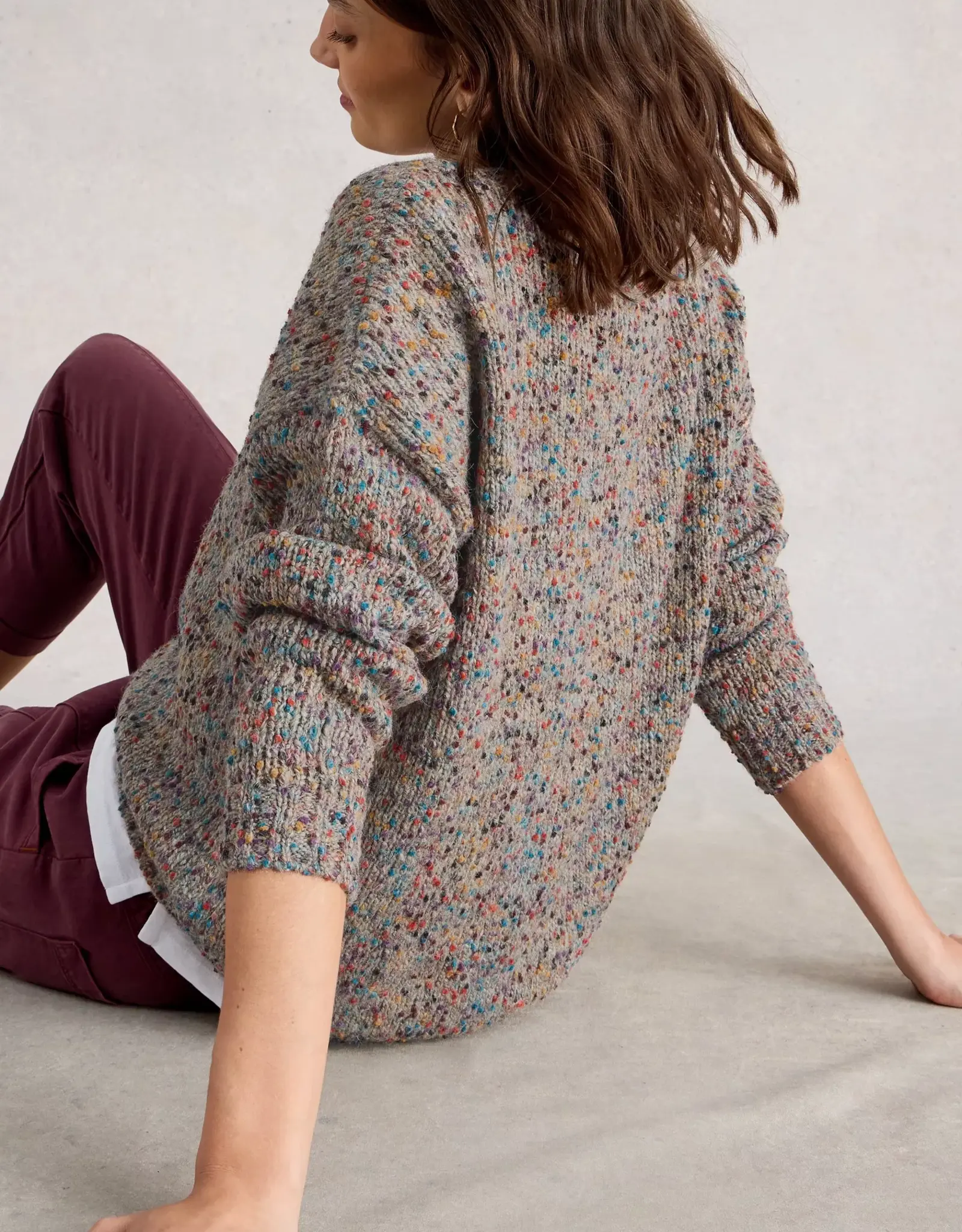 Confetti  Vneck Sweater