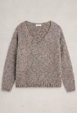 Confetti  Vneck Sweater