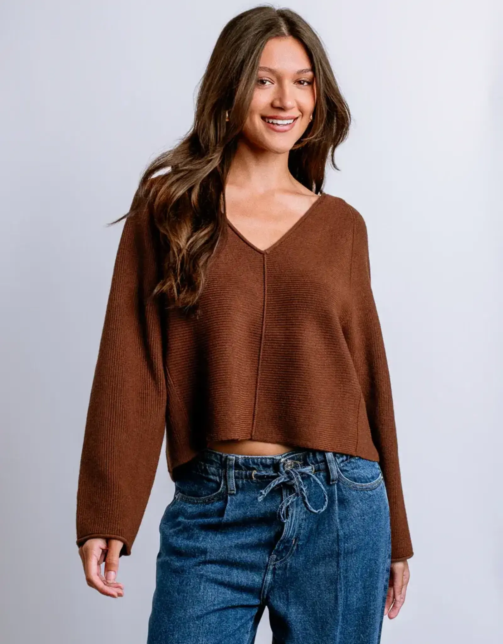 Asima V-Neck Sweater