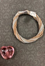 Sea Lily Twist Pianowire Bracelet