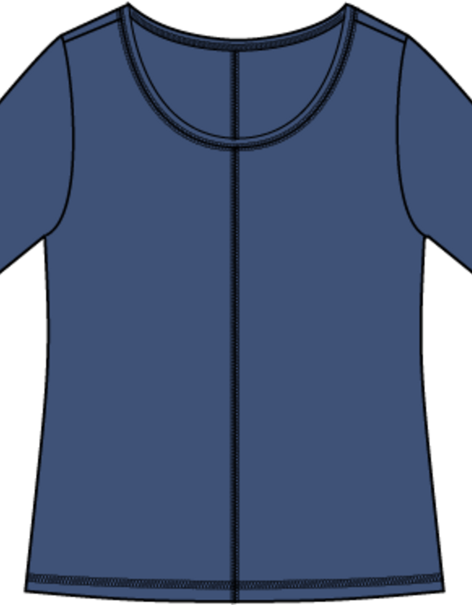 Habitat  Long Sleeve Coverstitch Tee