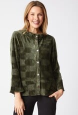 Habitat Crinkle Velvet Flounce Shirt