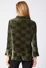 Habitat Crinkle Velvet Flounce Shirt