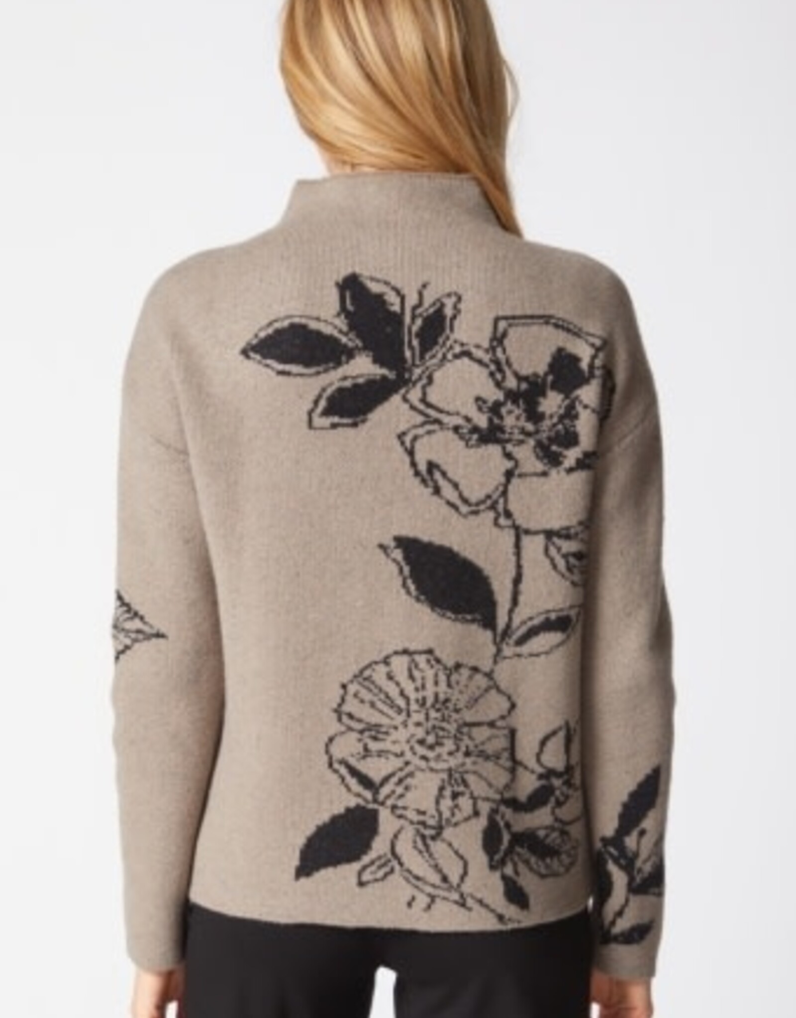 Habitat Floral Foliage Sweater