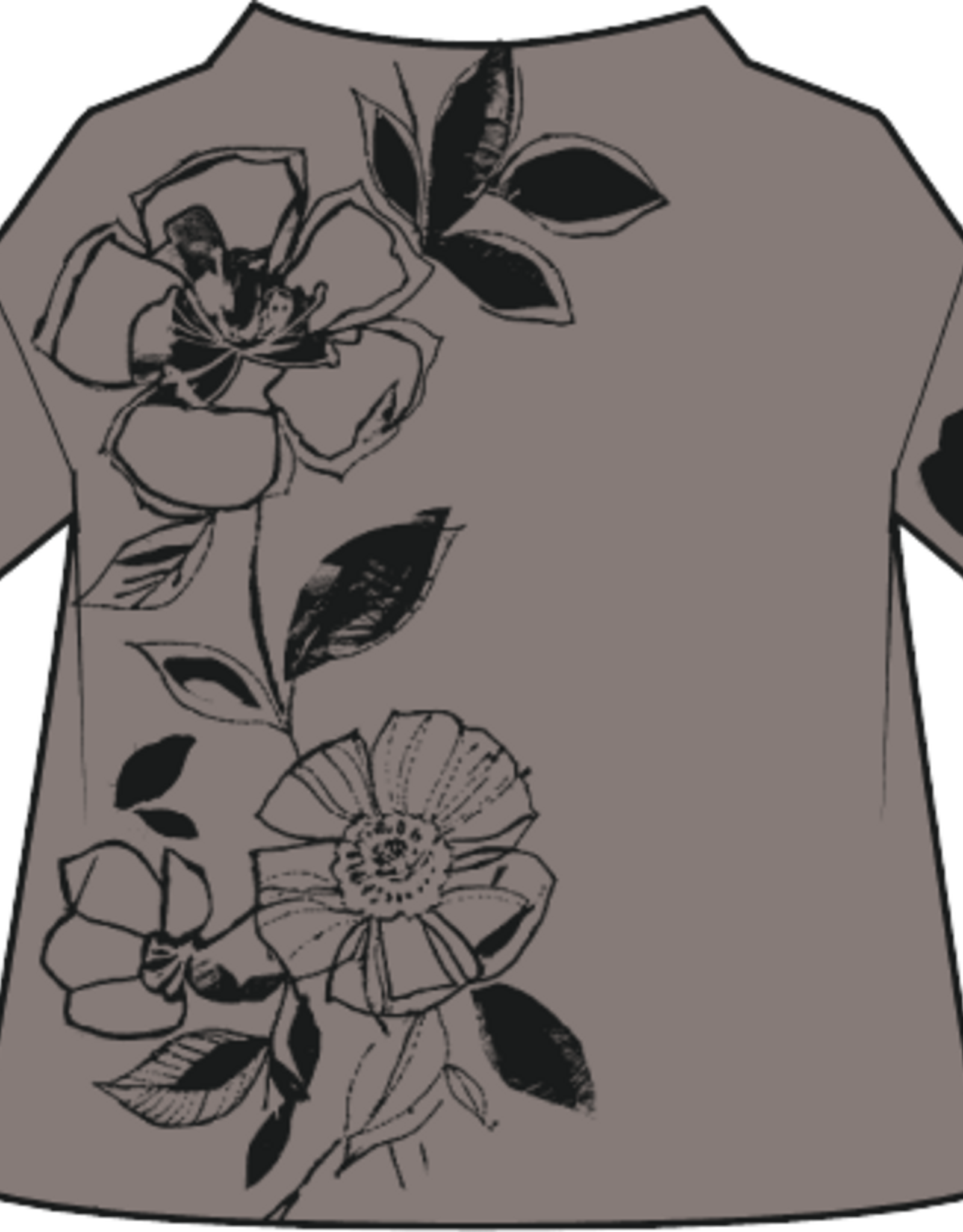 Habitat Floral Foliage Sweater