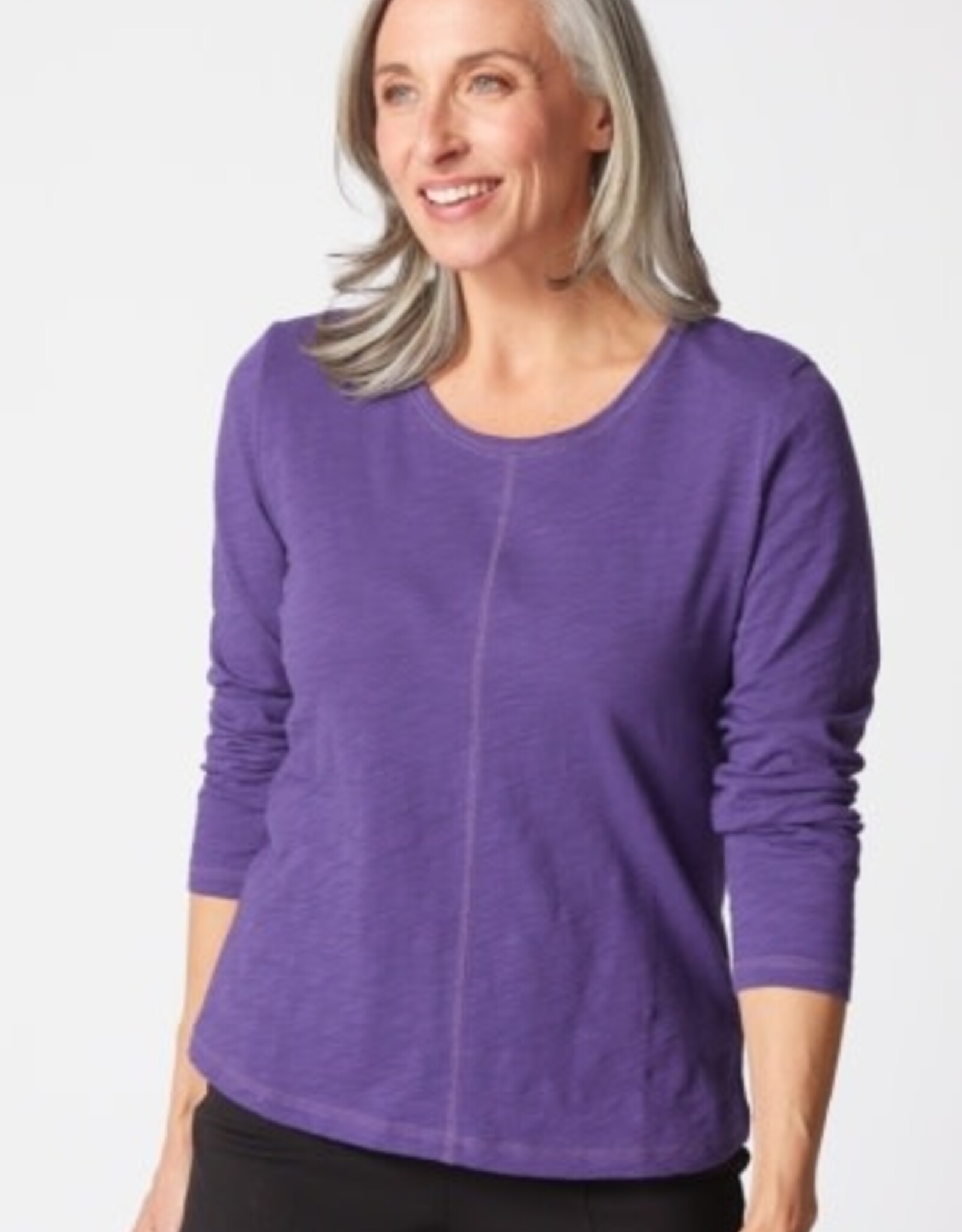 Habitat  Long Sleeve Coverstitch Tee