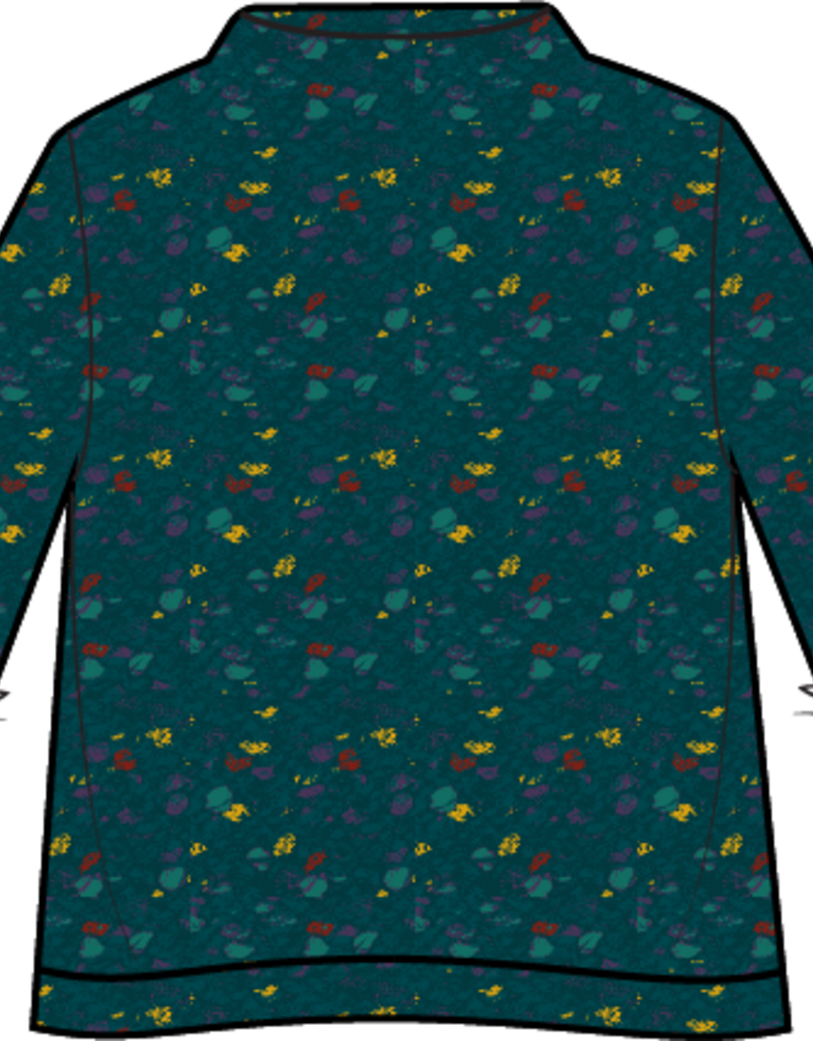 Habitat Confetti Funnel Neck Pullover