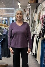 Nally & Millie Buttery Soft  V-neck Top