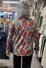 Nally & Millie Bold Floral Brushed Top