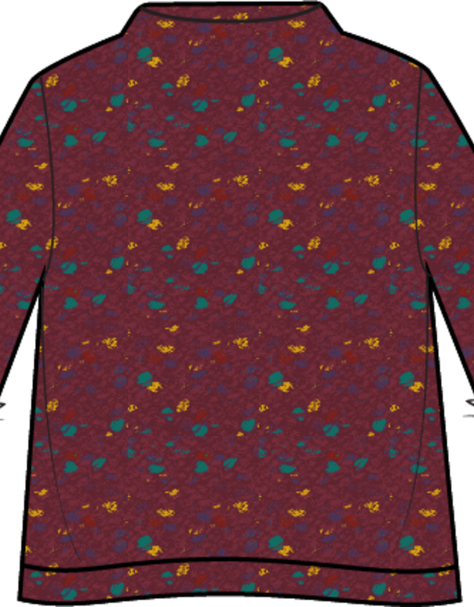 Habitat Confetti Funnel Neck Pullover