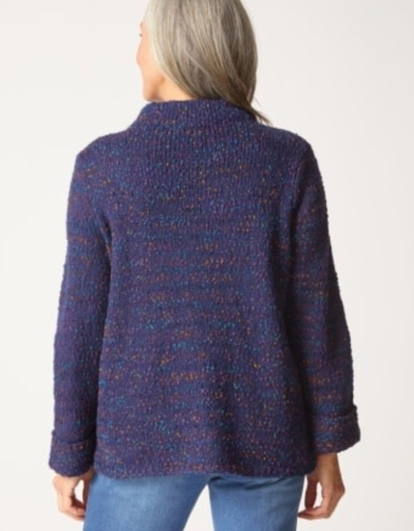 Habitat Confetti Funnel Neck Pullover