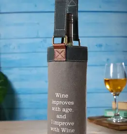 Canvas  Wine Bag