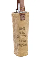 Duct Tape Wine Bag
